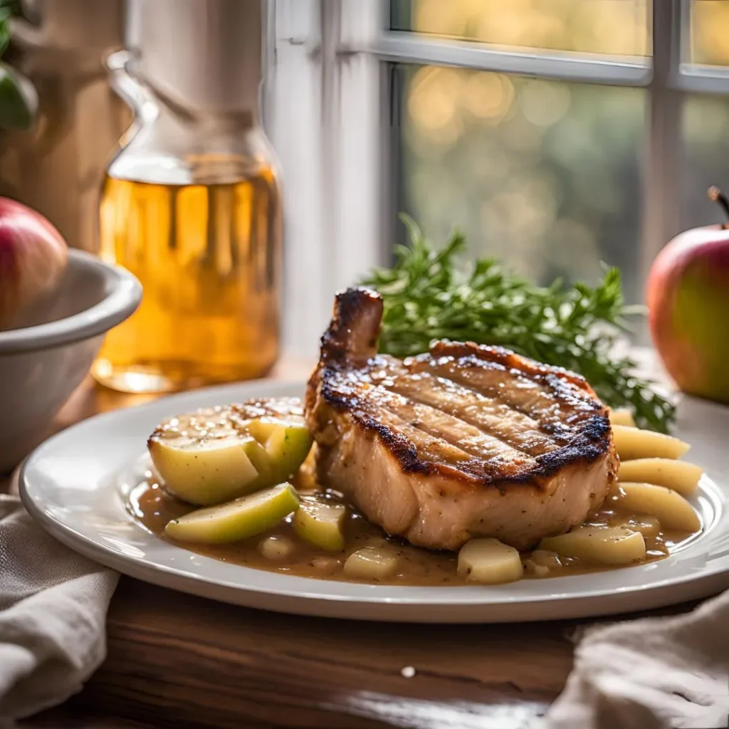 Porkchop Recipe with Applejack