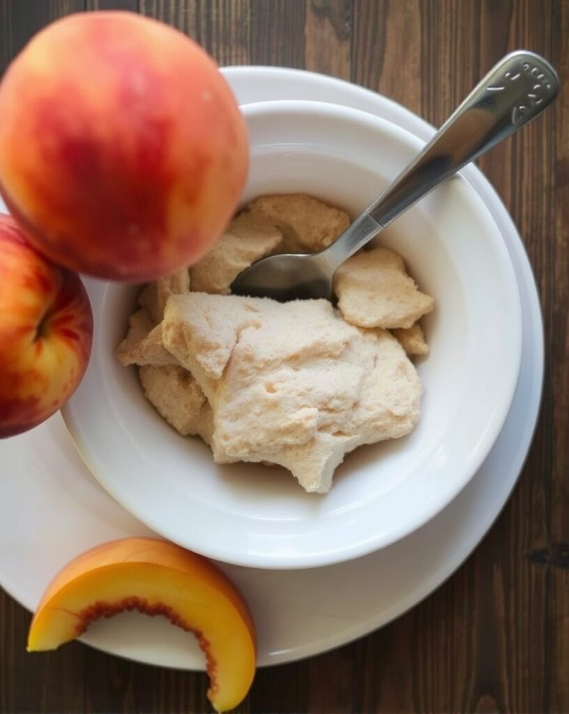 sourdough discard recipe peach 